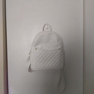 White back pack
